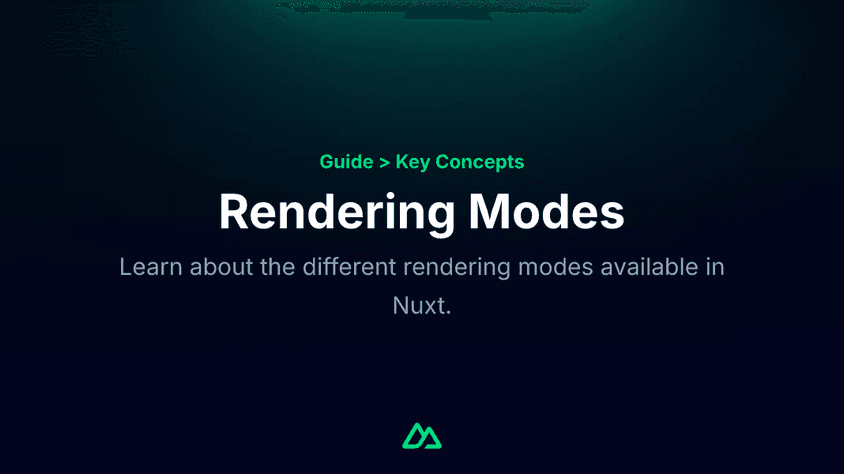 Image of Nuxt 4 Rendering Modes